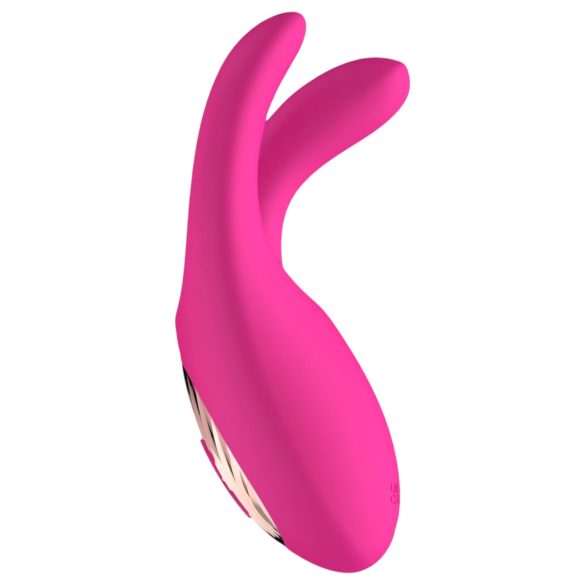 Mrow - Vibromasseur trident rechargeable pour clitoris (rose)
