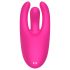 Mrow - Vibromasseur trident rechargeable pour clitoris (rose)
