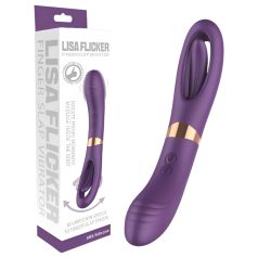   Funny Me Dual - Vibromasseur 2-en-1 avec stimulateur lingual (Violet)