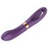 Funny Me Dual - Vibromasseur 2-en-1 avec stimulateur lingual (Violet)