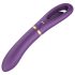 Funny Me Dual - Vibromasseur 2-en-1 avec stimulateur lingual (Violet)