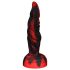OgazR Hell Dong - godemichet nervuré - 20 cm (rouge)