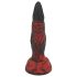OgazR Hell Dong - godemichet nervuré - 20 cm (rouge)