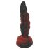 OgazR Hell Dong - godemichet nervuré - 20 cm (rouge)