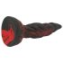 OgazR Hell Dong - godemichet nervuré - 20 cm (rouge)
