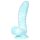 Serpent des Mers - Dildo Texturé 17 cm (bleu-blanc)