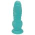 Serpent des Mers - Dildo Texturé 17 cm (bleu-blanc)