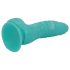 Serpent des Mers - Dildo Texturé 17 cm (bleu-blanc)