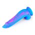 Inkipus - gode silicone bleu-rose 18cm