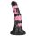Bad Horse - gode en silicone 18cm (noir-rose)
