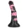 Bad Horse - godemichet en forme de pénis de cheval en silicone - 18 cm (noir-rose)
