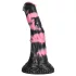 Bad Horse - godemichet en forme de pénis de cheval en silicone - 18 cm (noir-rose)