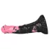 Bad Horse - godemichet en forme de pénis de cheval en silicone - 18 cm (noir-rose)