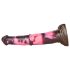 Bad Horse - godemiché pénis étalon en silicone - 24cm (brun-rose)