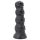 Toppedmonster - dildo crâne - 22 cm (noir)