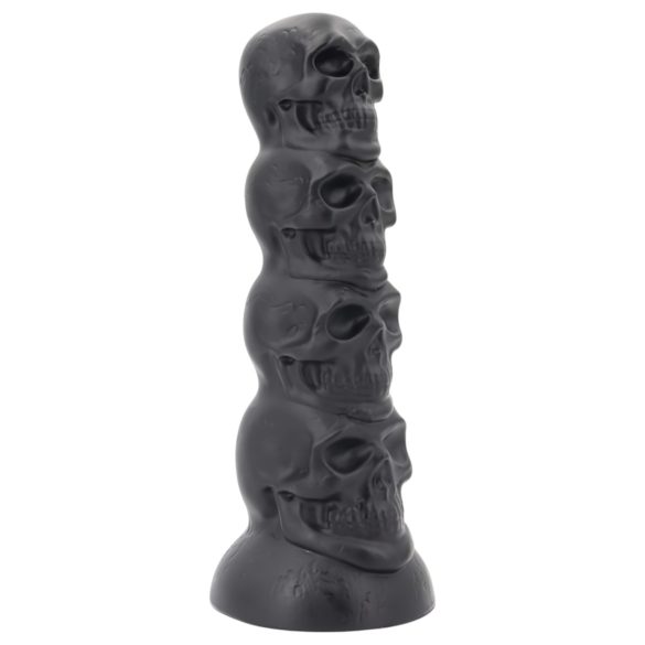Toppedmonster - dildo crâne - 22 cm (noir)