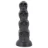 Topped Monster - godemichet crâne - 22 cm (noir)