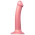 Strap-on-me Brillance Métallique M - Dildo hypoallergénique (rose métallisé)