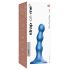 Boules Strap-on-me S - dildo à ventouse avec balles (bleu)