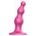 Strap-on-me Beads S - dildo perlé à ventouse (rose)