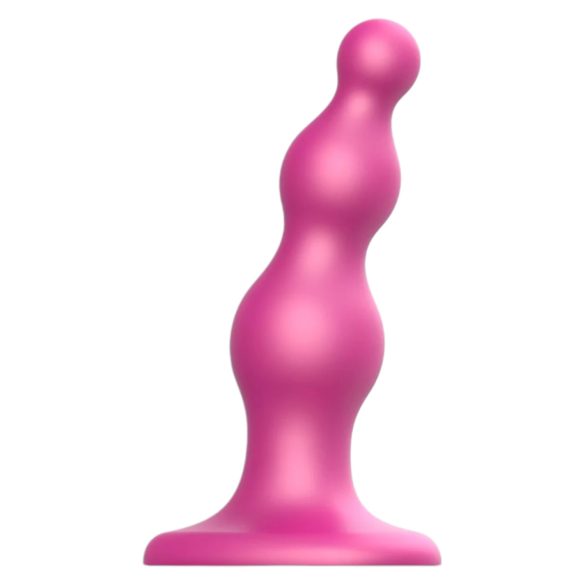 Strap-on-me Beads S - dildo perlé à ventouse (rose)