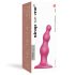 Strap-on-me Perles S - gode ventouse perlée (rose)
