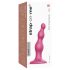 Strap-on-me Beads S - dildo perlé à ventouse (rose)