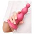 Strap-on-me Perles S - gode ventouse perlée (rose)