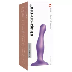 Strap-on-me Curvy S - gode ondulé avec ventouse (violet)