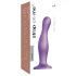 / Strap-on-me Curvy L - Dildo Ondulé à Ventouse (Violet)