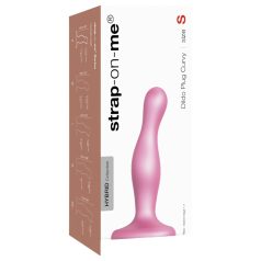 Strap-on-me Curvy S - dildo ondulé à ventouse (rose)