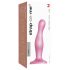 Strap-on-me Curvy M - Dildo ondulé ventouse (rose)