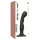 Strap-on-me - gode ceinture P&G S - courbé avec ventouse - silicone noir