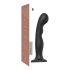 Strap-on-me P&G L - Dildo incurvé ventouse (noir)