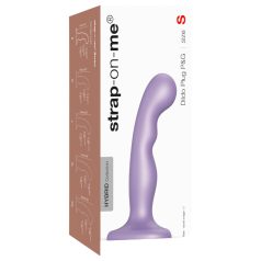 Strap-on-me P&G S - Gode courbé à ventouse (violet)