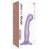 Strap-on-me P&G S - Gode courbé à ventouse (violet)