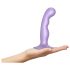 Strap-on-me P&G S - Gode courbé à ventouse (violet)