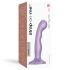 Strap-on-me P&G S - Dildo incurvé ventouse (violet)