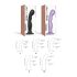 Strap-on-me P&G S - Dildo incurvé ventouse (violet)
