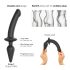 / Strap-on-me Swith Semi-Réaliste XXL - 2en1 godemichet (noir)