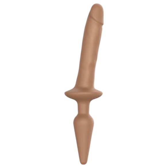 Strap-on-me Swith Réaliste S - Dildo en Silicone 2-en-1 (naturel)
