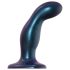 Strap-on-me Snaky M - gode ceinture courbé (bleu)