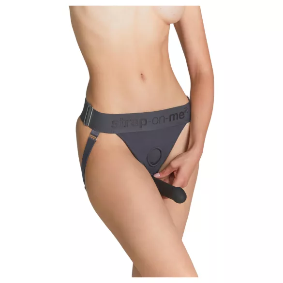 Strap-on-me - harnais pour gode-ceinture inférieur - XS-XXL (gris)