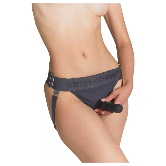 Strap-on-me - harnais pour gode-ceinture inférieur - XS-XXL (gris)