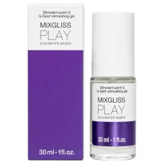   Mixgliss Play - Gel lubrifiant stimulant le point G pour femmes, sans parfum (30 ml)