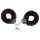 Love to Love Attach me - menottes en peluche (noir)