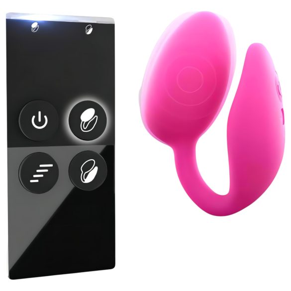 Love to Love Wonderlove - Vibromasseur 2en1 pour Clitoris (rose)