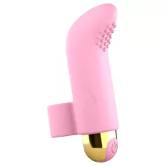   Love to Love - mini vibromasseur doigt rechargeable - silicone rose