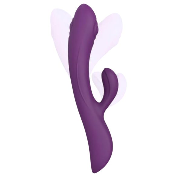Love to Love Bunny&Clyde - vibromasseur pulsant (violet)