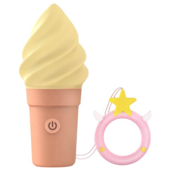 Love to Love Cand Ice - Vibromasseur clitoridien rechargeable (vanille)